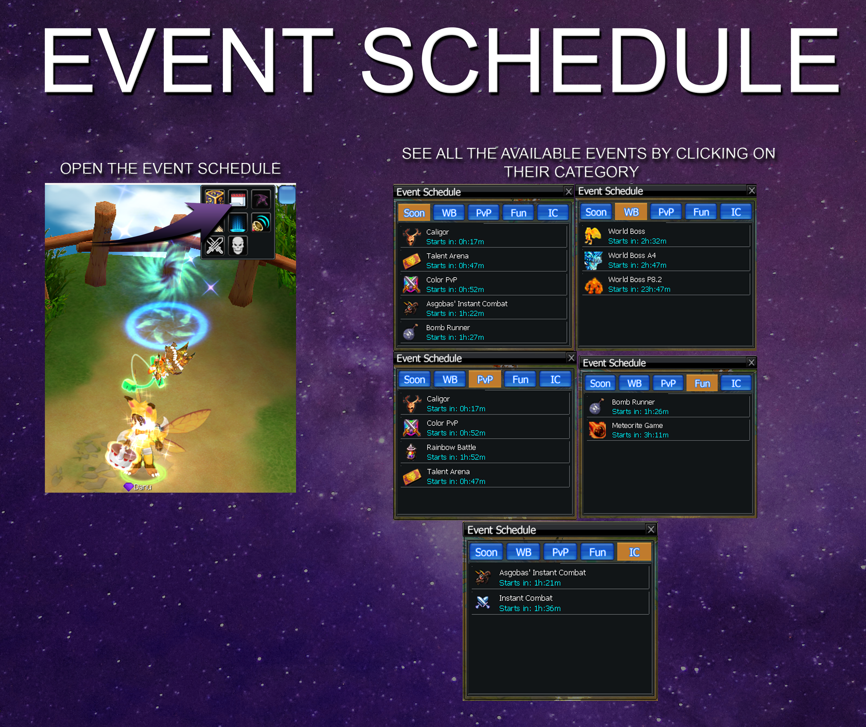 Event Schedule