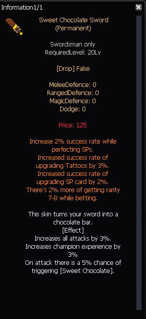 Sweet Chocolate Skins