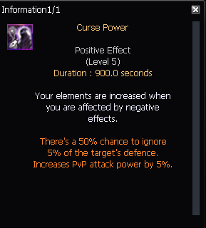 Curse Power